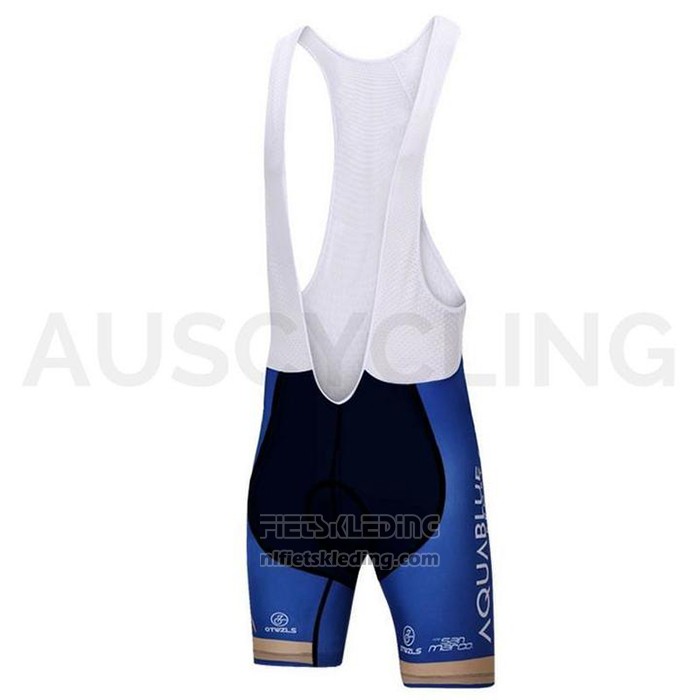 2018 Fietskleding Aqua Blauwe Sport Blauw Korte Mouwen en Koersbroek